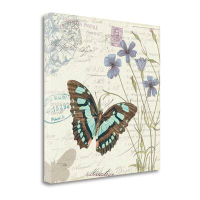 "Papillon Tales I" By Pela Studio, Fine Art Giclee Print on Gallery Wrap Canvas, Ready to Hang