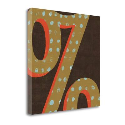 "Punctuated Square VI" By Michael Mullan, Giclee Print on Gallery Wrap Canvas