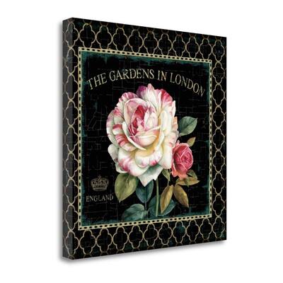"Garden VIew VII" By Lisa Audit, Fine Art Giclee Print on Gallery Wrap Canvas, Ready to Hang