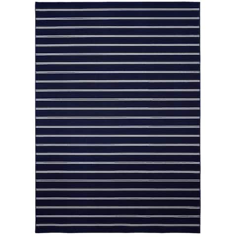 Garland Rug Avery Pin Striped Indoor Area Rug