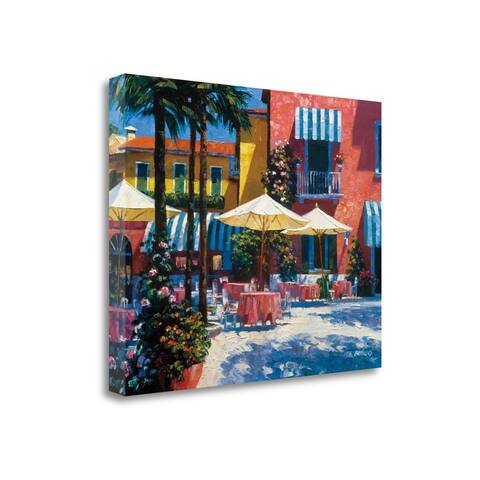 "Inn At Lake Garda" By Howard Behrens, Fine Art Giclee Print on Gallery Wrap Canvas, Ready to Hang