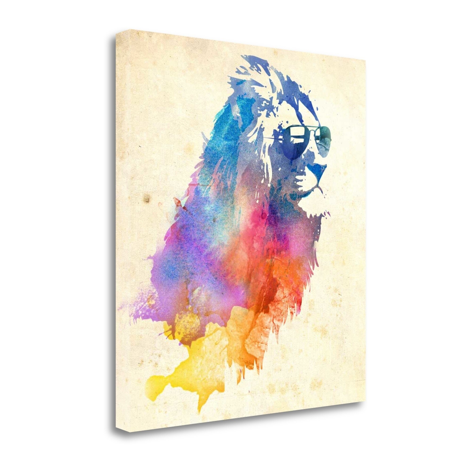 "Sunny Leo" By Robert Farkas, Fine Art Giclee Print on Gallery Wrap Canvas, Ready to Hang