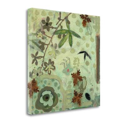 "Floral Fantasies 3" By Aleah Koury, Fine Art Giclee Print on Gallery Wrap Canvas, Ready to Hang
