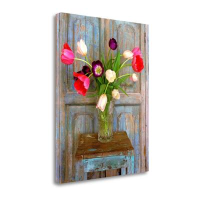 "Tulips, Mexico" By Alan Klug, Fine Art Giclee Print on Gallery Wrap Canvas, Ready to Hang