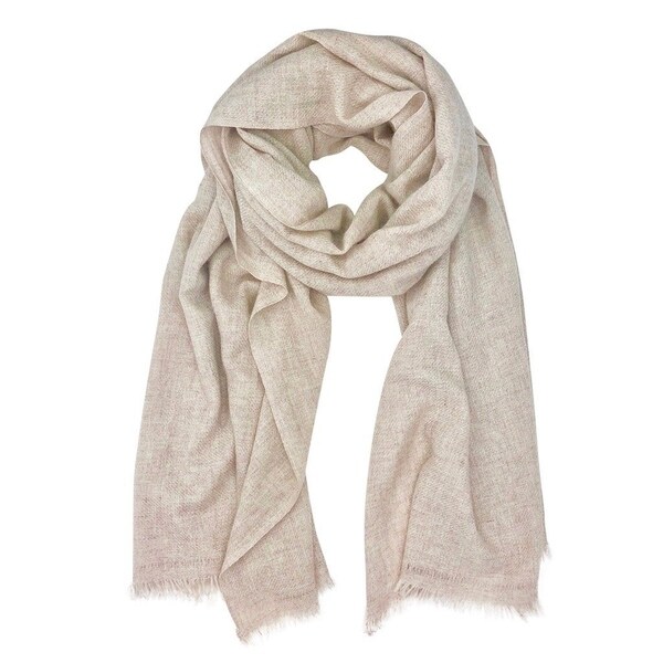 beige cashmere wrap