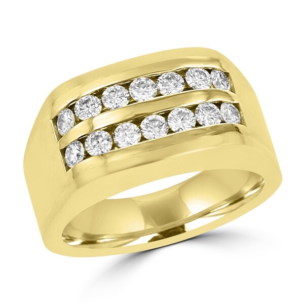 mens moissanite jewelry