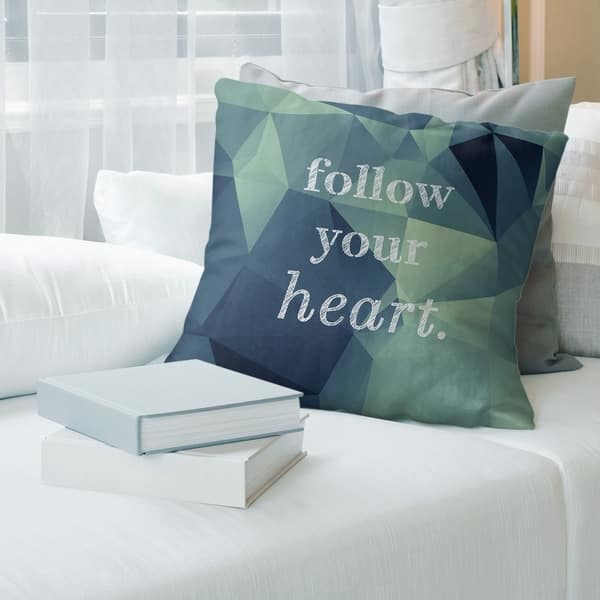 Cotton / Polyester Blend Indoor/Outdoor Throw Pillow Northwest