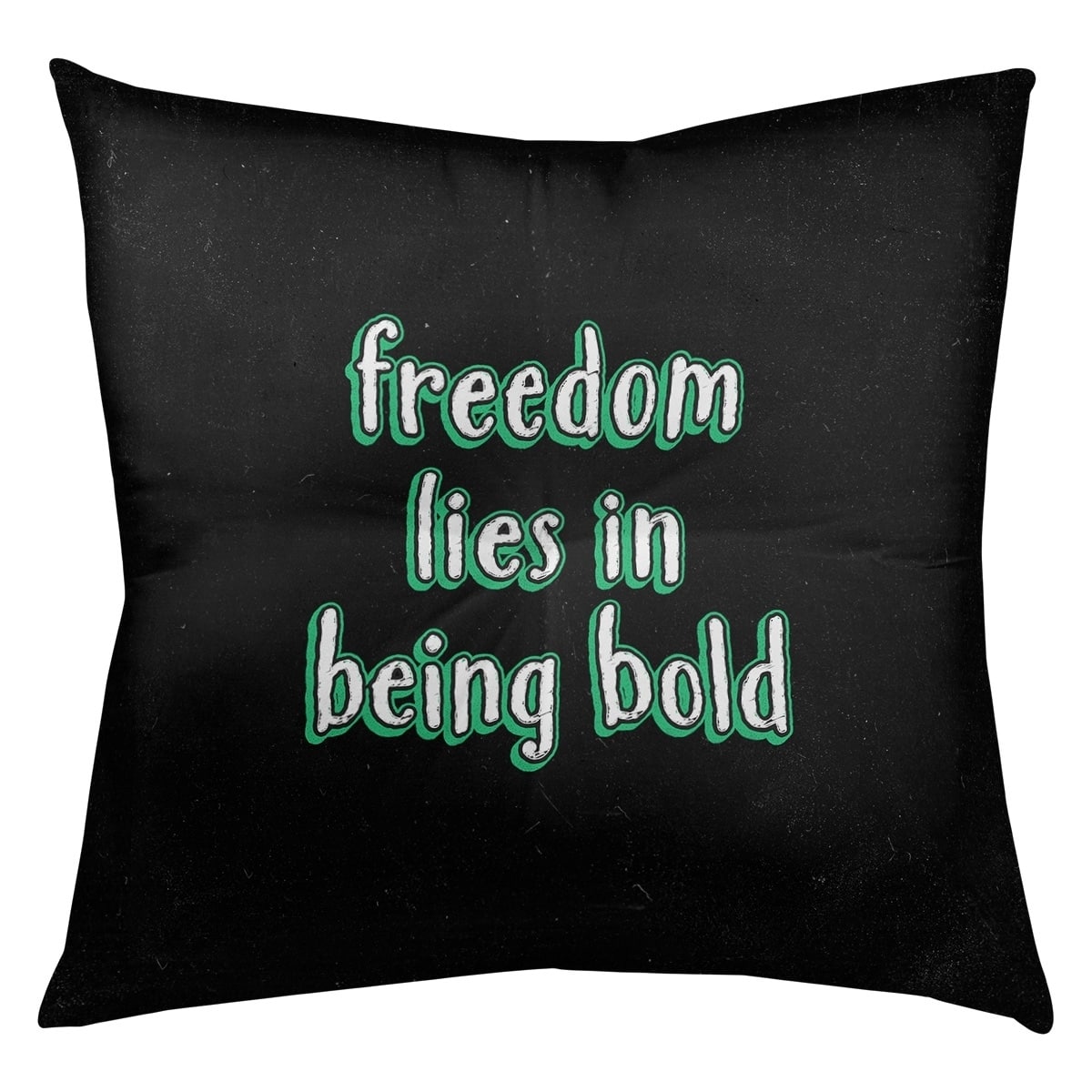 Quotes Be Bold Inspirational Quote Chalkboard Style Floor Pillow ...