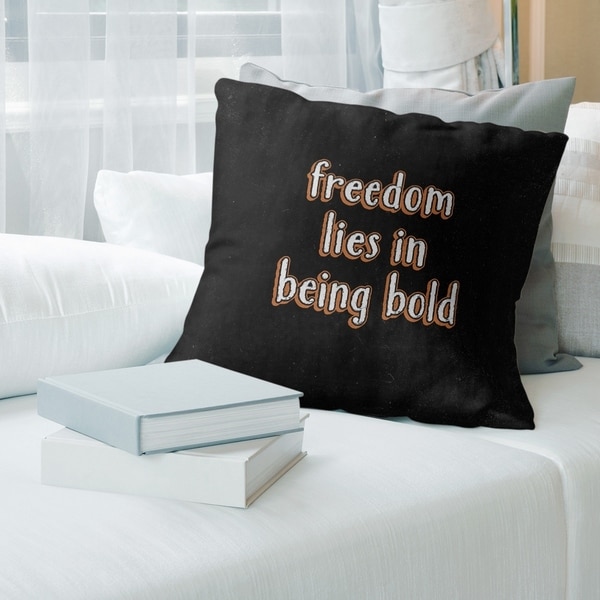 Inspirational quote clearance pillows