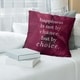 Quotes Faux Gemstone Happiness Inspirational Quote Pillow-Spun ...