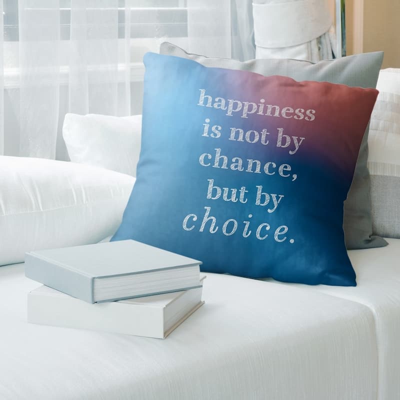 Quotes Multicolor Background Happiness Inspirational Quote Floor Pillow ...