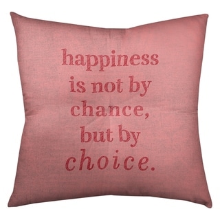 Quotes Handwritten Happiness Inspirational Quote Floor Pillow - Square ...