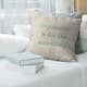 Quotes Handwritten Impossible Quote Pillow-Faux Suede - Bed Bath ...