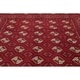 preview thumbnail 8 of 16, Balouch Afghan Oriental Geometric Red Area Rug Wool Handmade - 6'11" x 9'4"