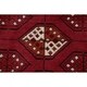 preview thumbnail 6 of 16, Balouch Afghan Oriental Geometric Red Area Rug Wool Handmade - 6'11" x 9'4"