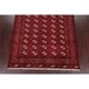 preview thumbnail 5 of 16, Balouch Afghan Oriental Geometric Red Area Rug Wool Handmade - 6'11" x 9'4"