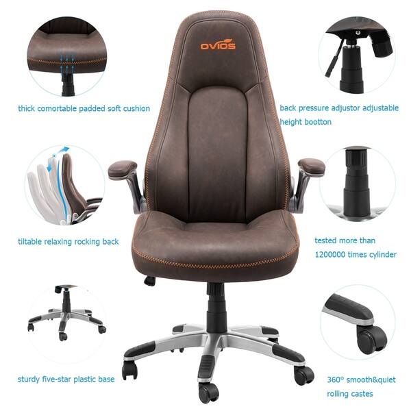 Ovios Ergonomic Office Chair Modern Computer Desk High Ovios Ergonomic Office Chair