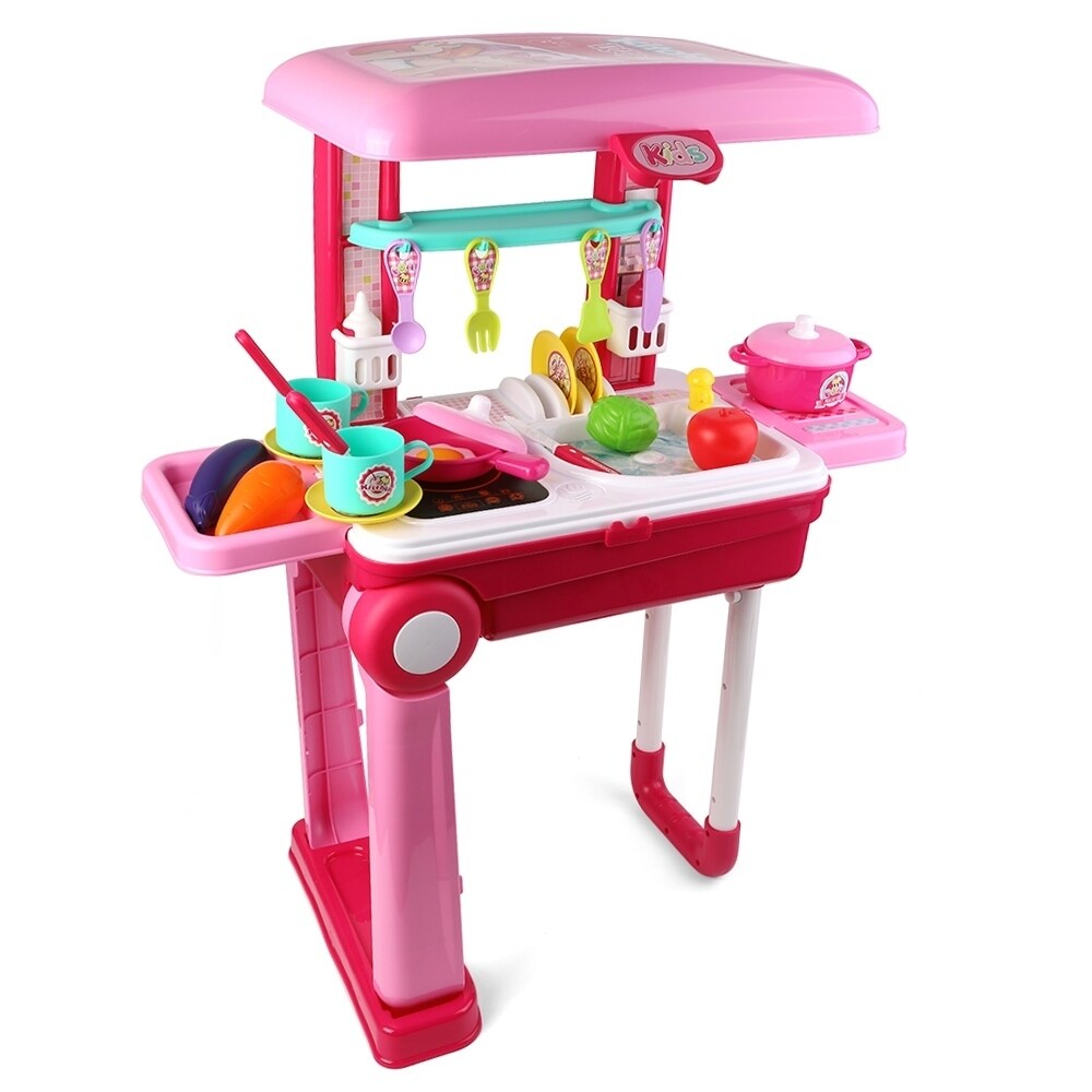 trolley kitchen set toy