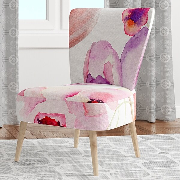 overstock pink chair