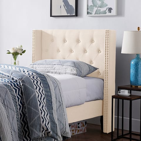 Tourmaline Contemporary Upholstered Twin Headboard by Christopher Knight Home