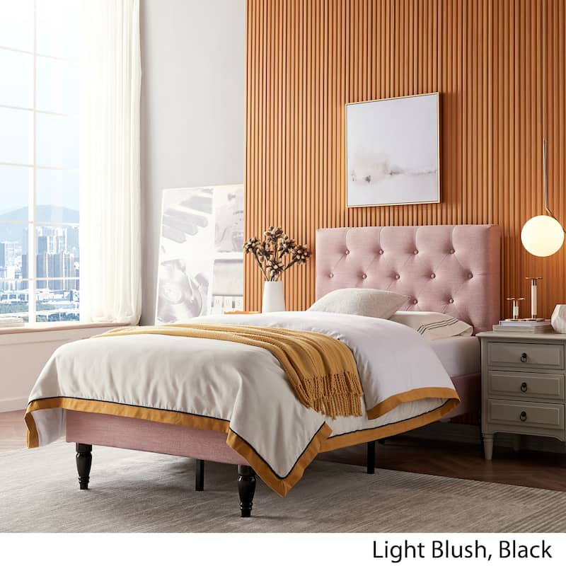 Atterbury Twin-size Contemporary Tufted Platform Bed by Christopher Knight Home