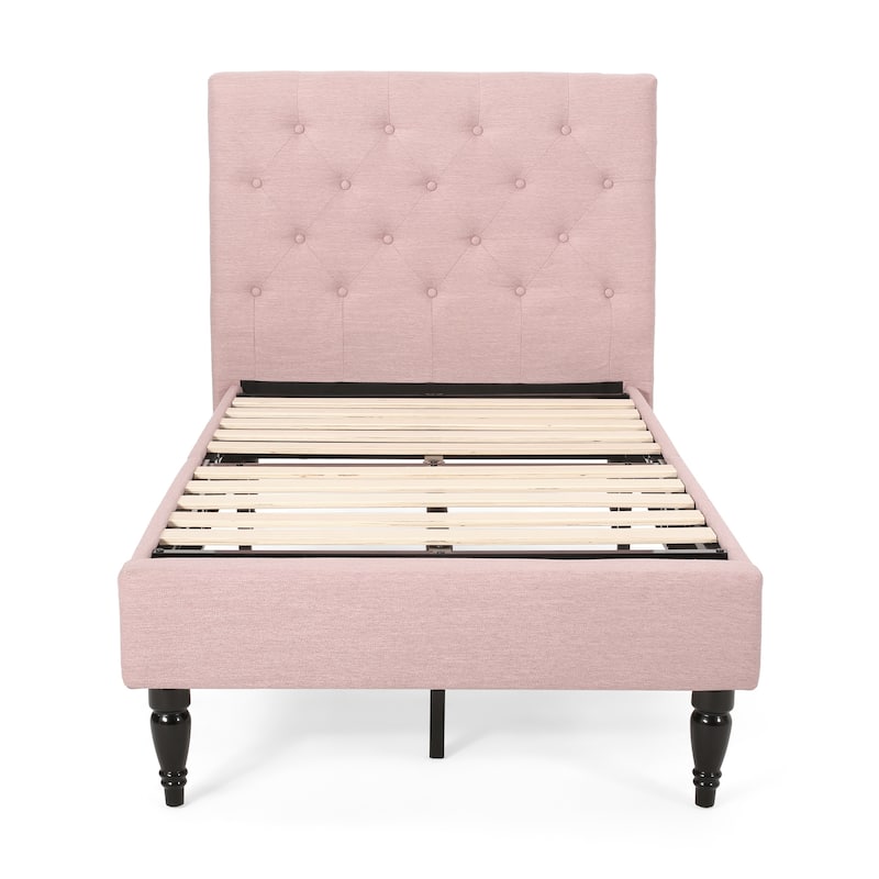 Atterbury Twin-size Contemporary Tufted Platform Bed by Christopher Knight Home