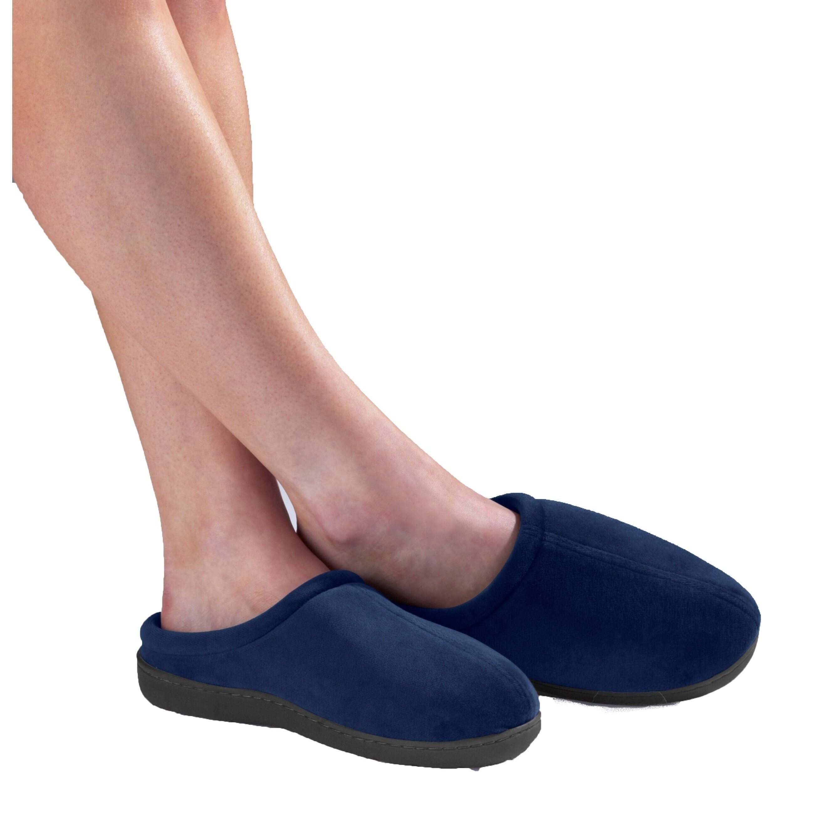 memory foam house slippers mens