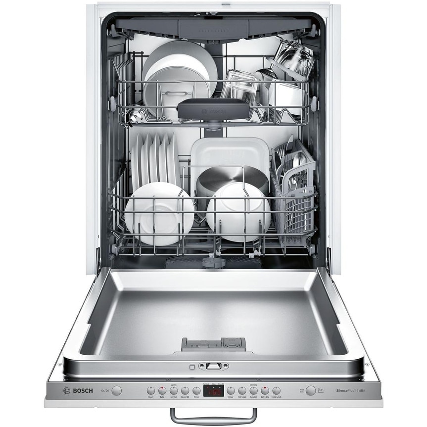 Bosch  SHV863WB3N 24" 300 Series Dishwasher with 3rd Rack, 44 dBA, FlexSpace Tines, RackMatic, Speed60, in Panel Ready