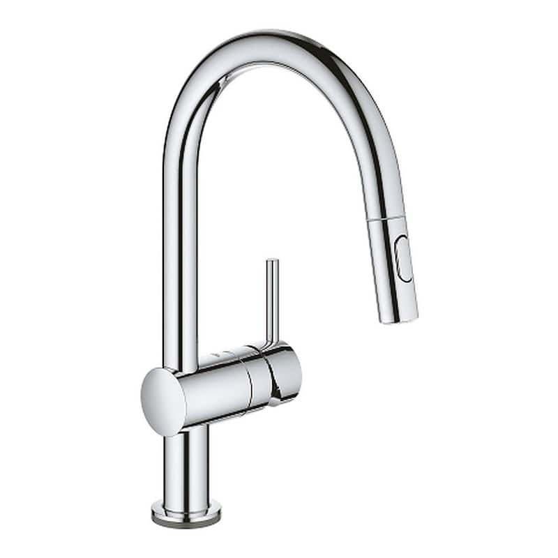 Grohe Minta Touch Single Hole Pullout Swivel Kitchen Faucet