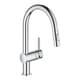 Grohe Minta Single Hole Pullout Swivel Kitchen Faucet - Bed Bath ...