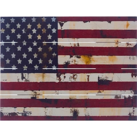 Wood Pallet Art - American Flag