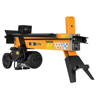 All Power 5-Ton Hydraulic Electric Log Splitter 1500 Watt Yellow - Medium