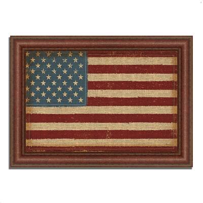"USA Strong" by Pela Studio, Framed Painting Print