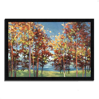 "Kaleidoscope" by Julia Purinton, Framed Painting Print