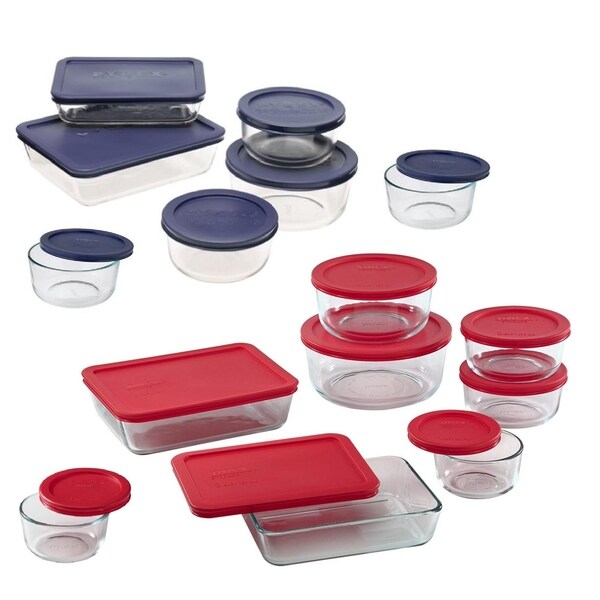 pyrex simply store food storage set