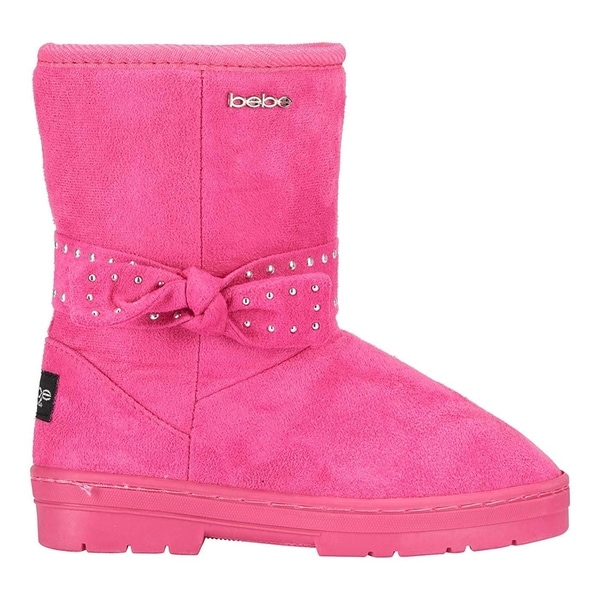 pink bebe boots