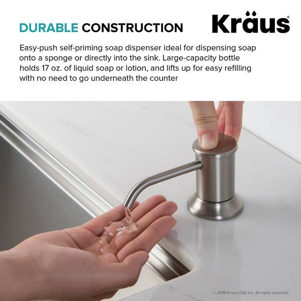 Shop Kraus Ksd 80 Kitchen Soap Dispenser Free Shipping On Orders