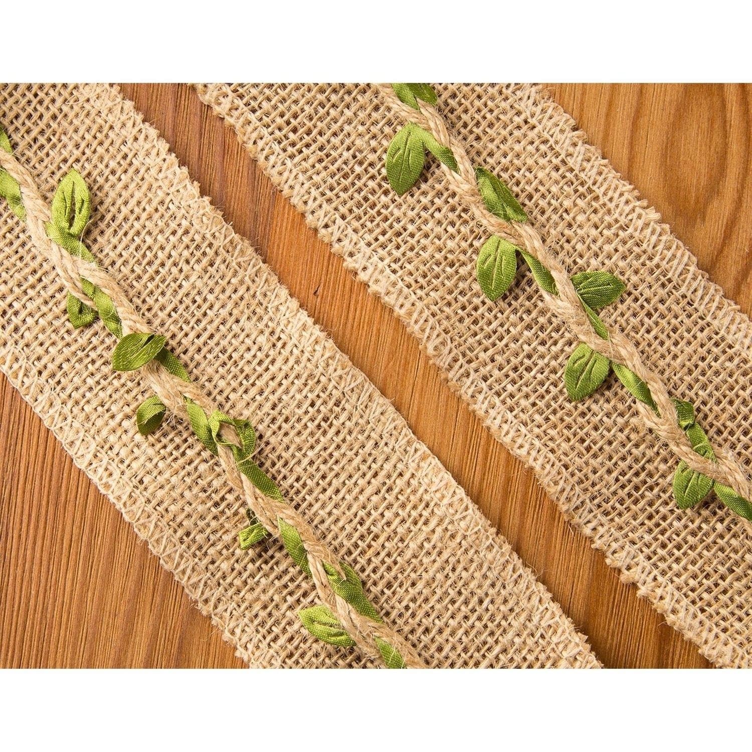 4 Rolls Jute Burlap Vine Twine with Artificial Leaf Garland Wedding Party  Decor - Bed Bath \u0026 Beyond - 30326333, image size:1500x1500