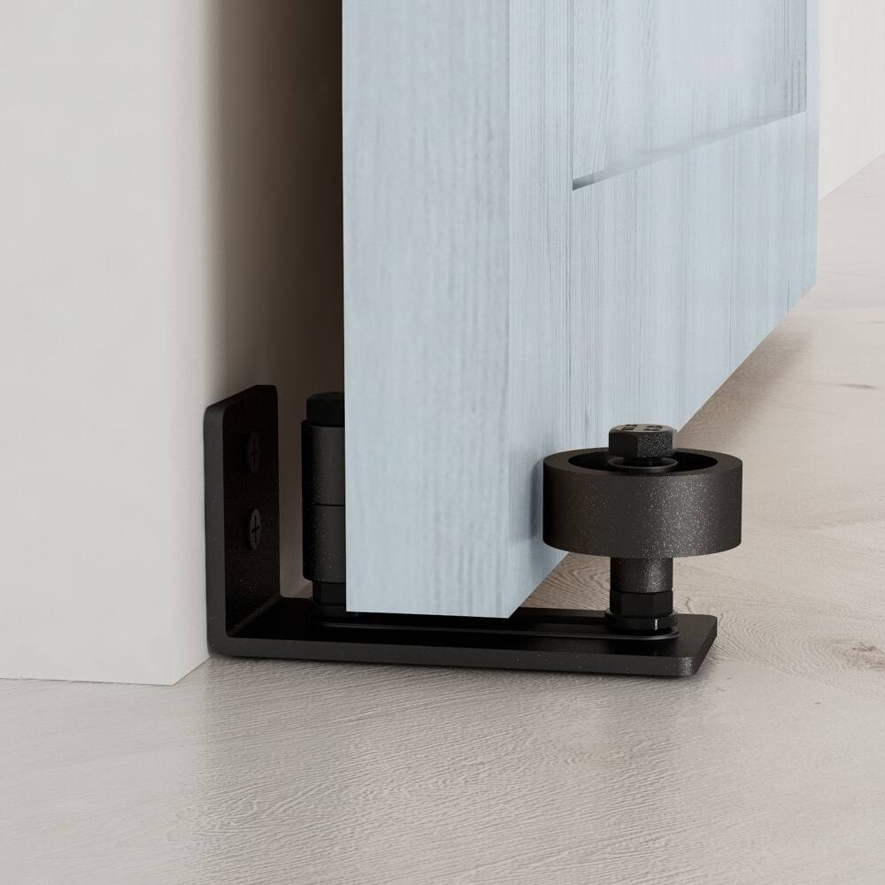 black 2 Ground rail (1 big wheel 2 small wheel)