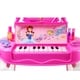preview thumbnail 5 of 6, Dimple 2-in-1 Princess Pretend Play Vanity Set Table with Working Piano Beauty Set for Girls with Toy Makeup