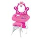 preview thumbnail 2 of 6, Dimple 2-in-1 Princess Pretend Play Vanity Set Table with Working Piano Beauty Set for Girls with Toy Makeup