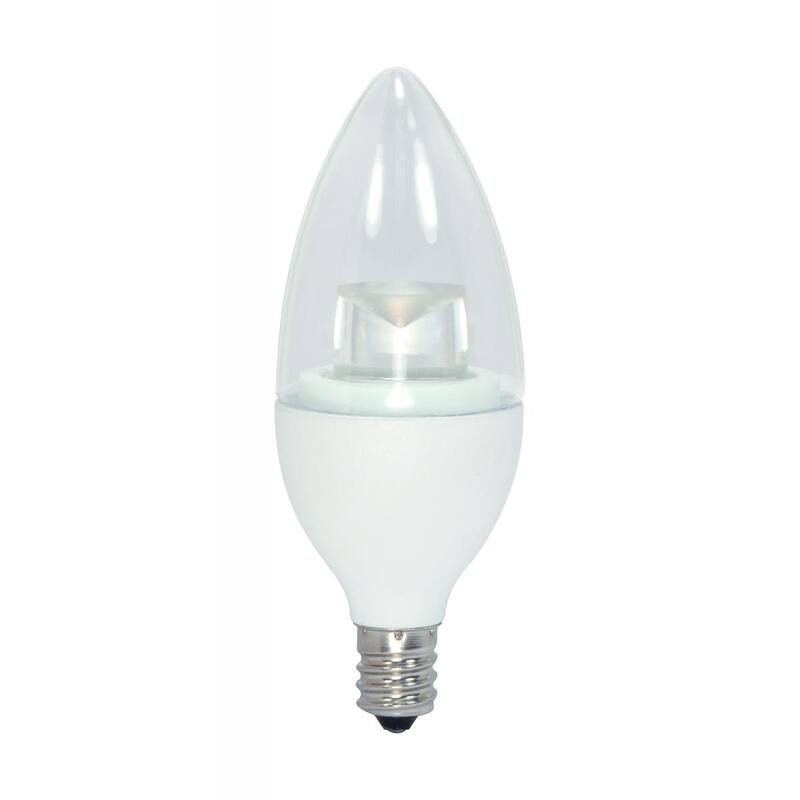 3.5 Watt CTC LED 930 E12 120 Volt - Clear