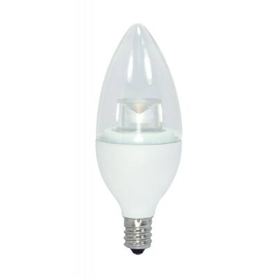 3.5 Watt CTC LED 930 E12 120 Volt - Clear