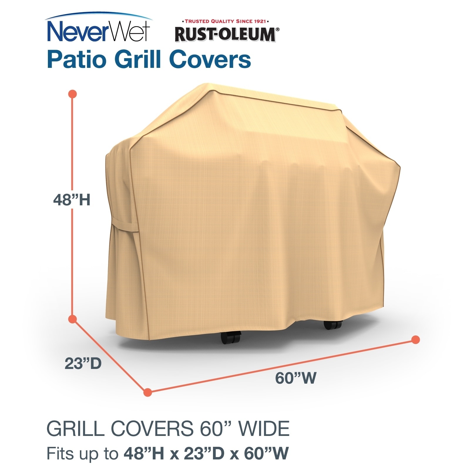 BBQ Gas Grill Cover 58 64 70 72" Barbecue Heavy Duty Waterproof Outdoor Weber FC