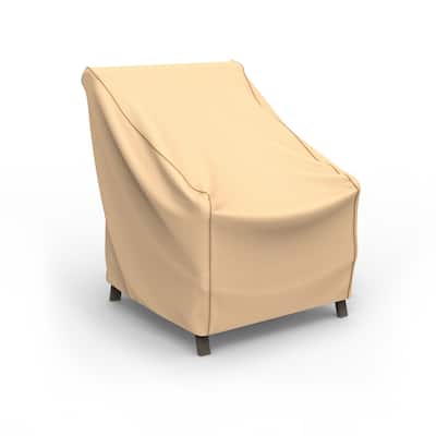 Budge Waterproof Outdoor Patio Chair Cover, Sedona, Tan, Multiple Sizes
