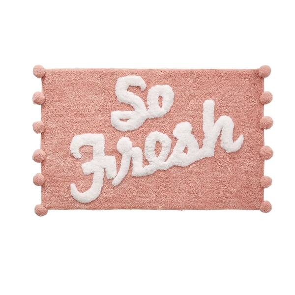Vcny Home So Fresh Pom Pink Bath Rug 30333914 So Fresh Pom Pink Bath Rug