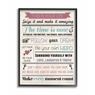 Stupell Industries The Stupell Home Decor Life Is Like A Camera ...