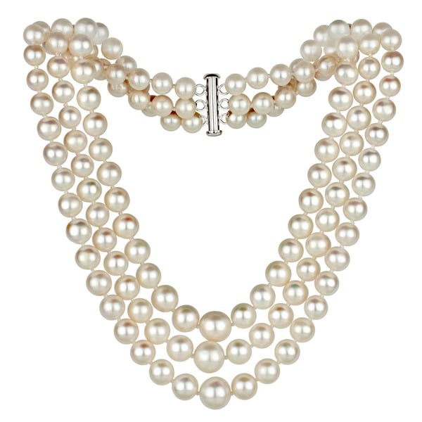 Overstock sales pearl necklace