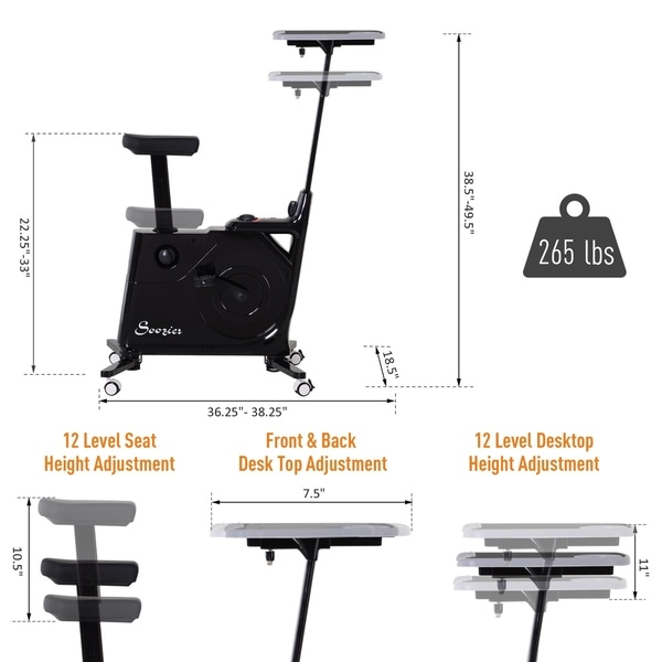 tabletop exercise bike