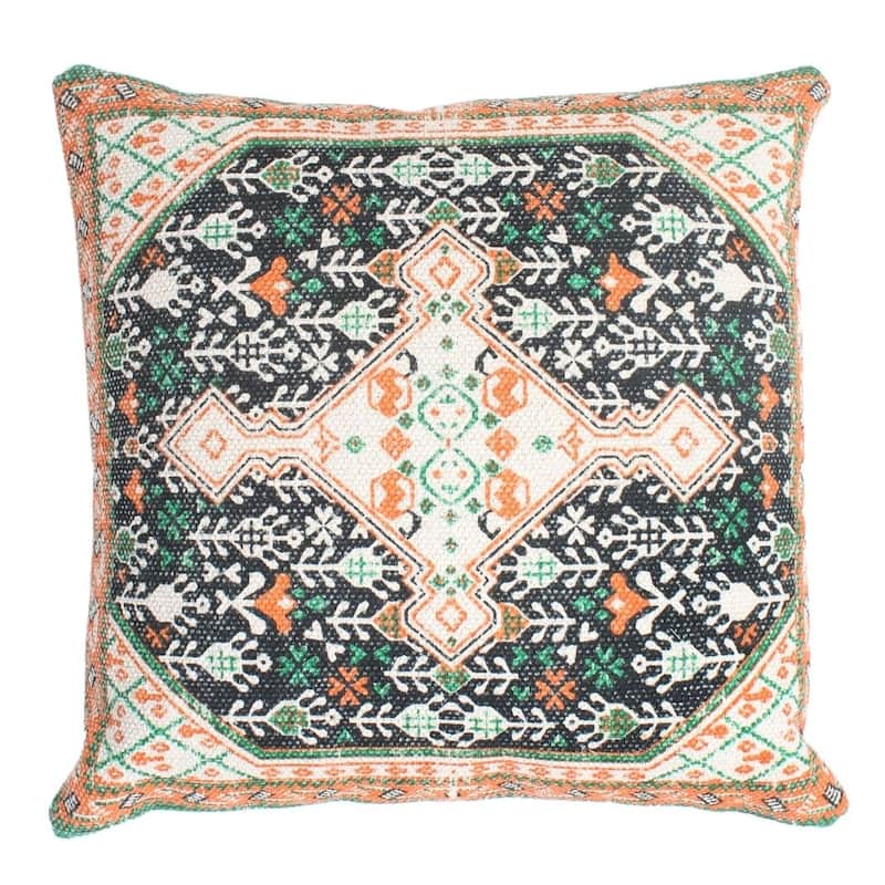 HERAT ORIENTAL Handmade 18" Throw Pillow, Set of 2